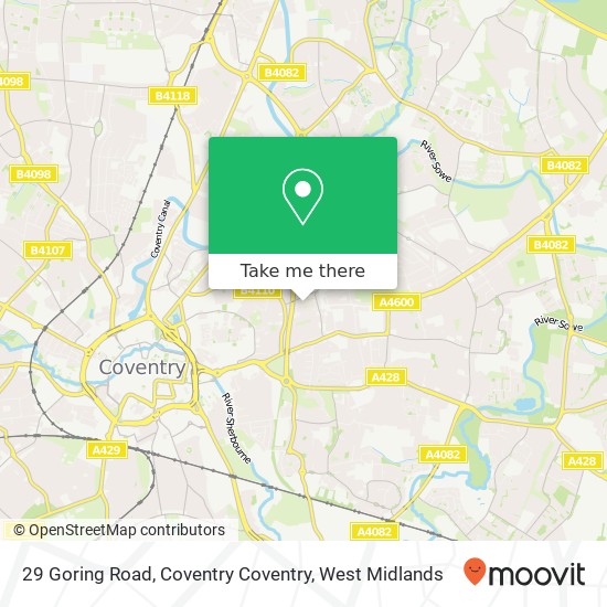 29 Goring Road, Coventry Coventry map