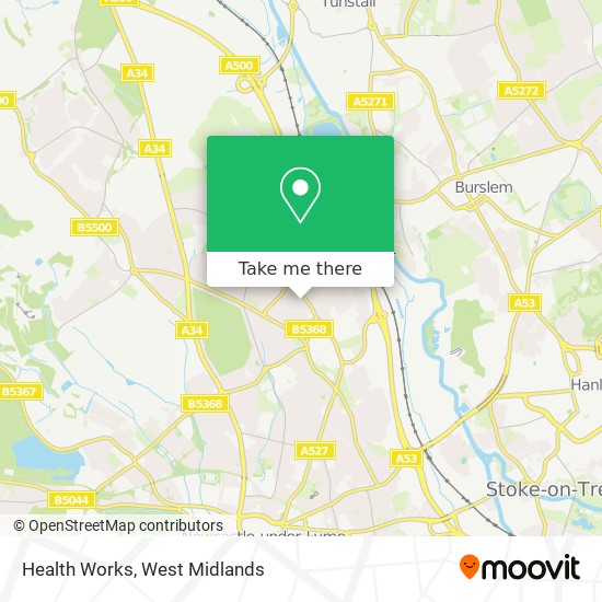 Health Works map