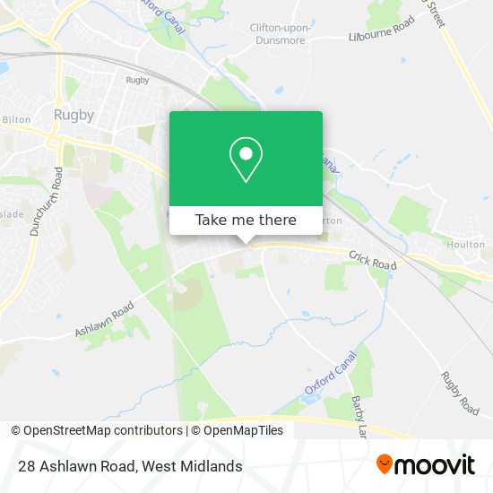 28 Ashlawn Road map