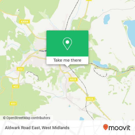Aldwark Road East map