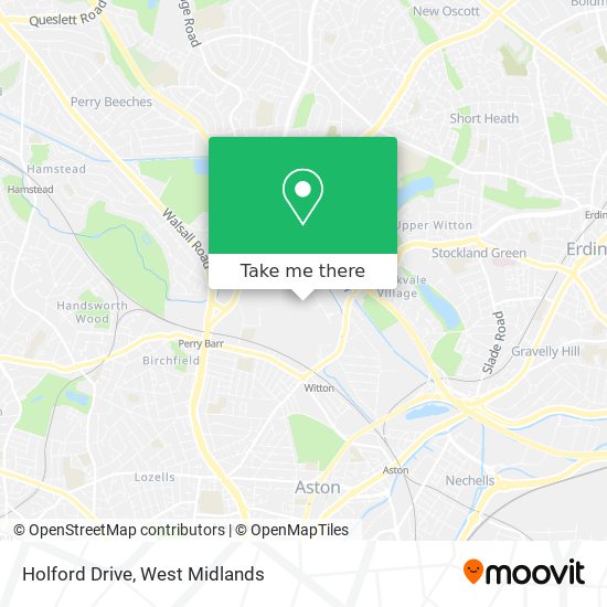 Holford Drive map