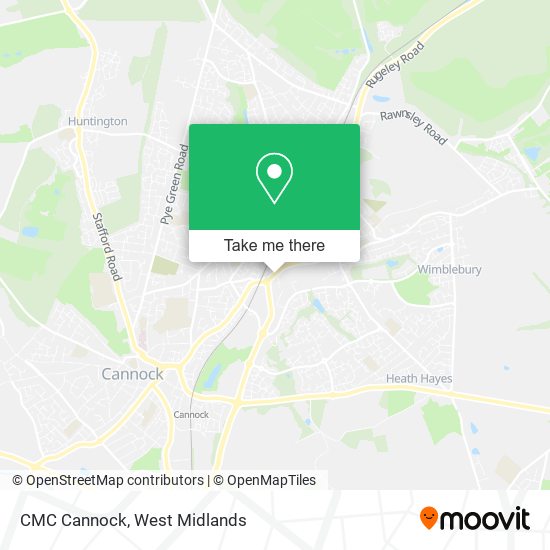 CMC Cannock map