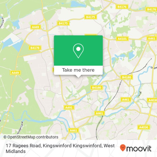 17 Ragees Road, Kingswinford Kingswinford map