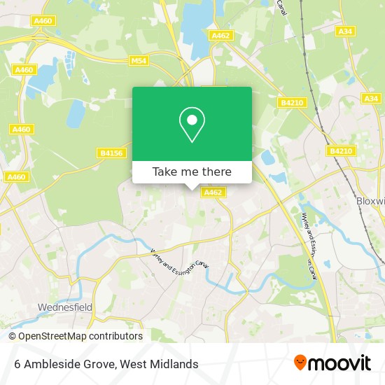 6 Ambleside Grove map