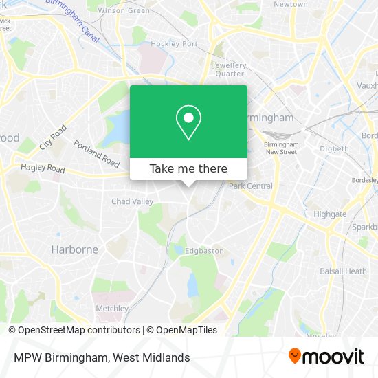 MPW Birmingham map