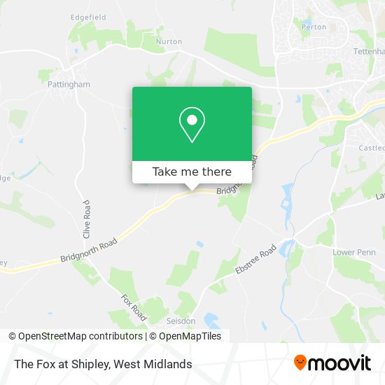 The Fox at Shipley map