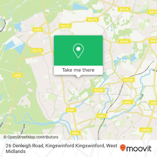 26 Denleigh Road, Kingswinford Kingswinford map