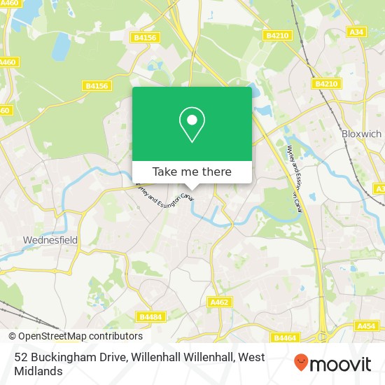 52 Buckingham Drive, Willenhall Willenhall map