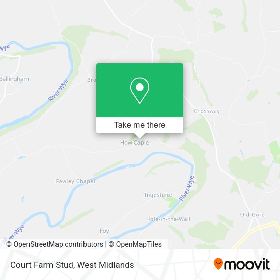 Court Farm Stud map