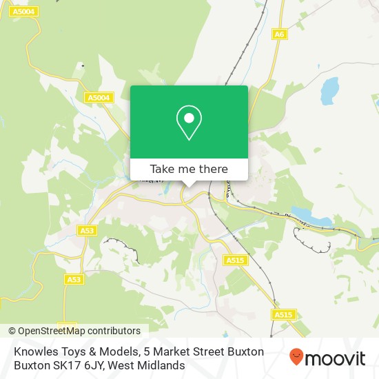 Knowles Toys & Models, 5 Market Street Buxton Buxton SK17 6JY map