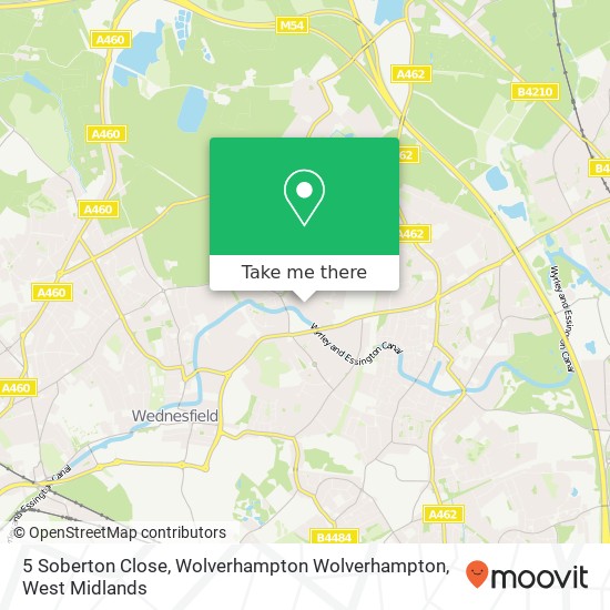 5 Soberton Close, Wolverhampton Wolverhampton map