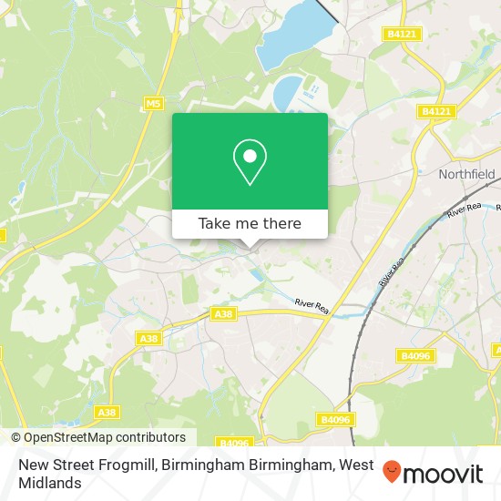New Street Frogmill, Birmingham Birmingham map