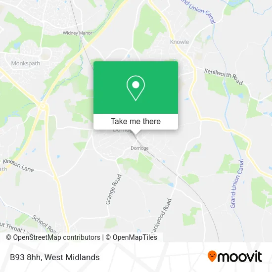 B93 8hh map