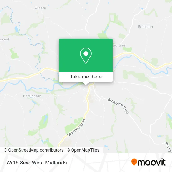 How to Get to Wr15 8ew in Tenbury by Bus?