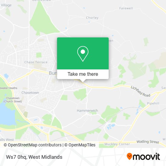 Ws7 0hq map