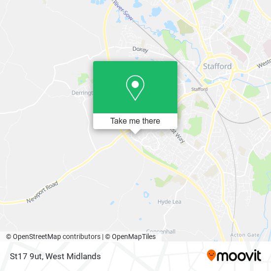 St17 9ut map