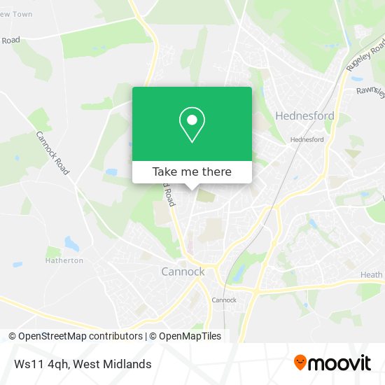 Ws11 4qh map