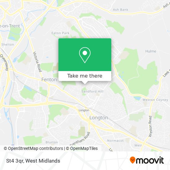 St4 3qr map
