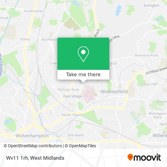 Wv11 1rh map