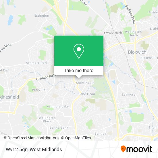 Wv12 5qn map