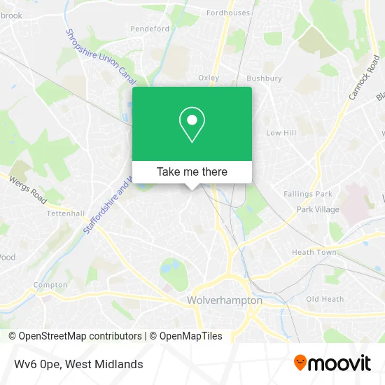 Wv6 Postcode How to Get to Wv6 0pe in St. Peter's by Bus, Light Rail or Train?