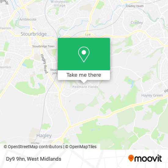 Dy9 9hn map