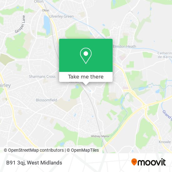B91 3qj map