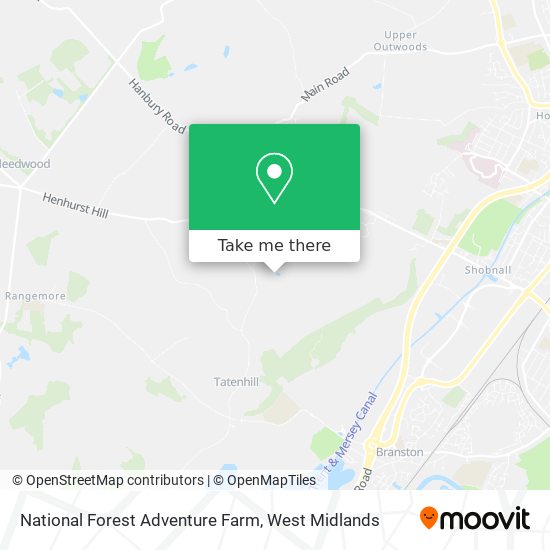 National Forest Adventure Farm map