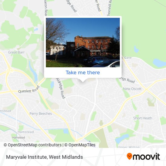 Maryvale Institute map