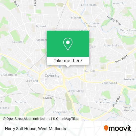 Harry Salt House map