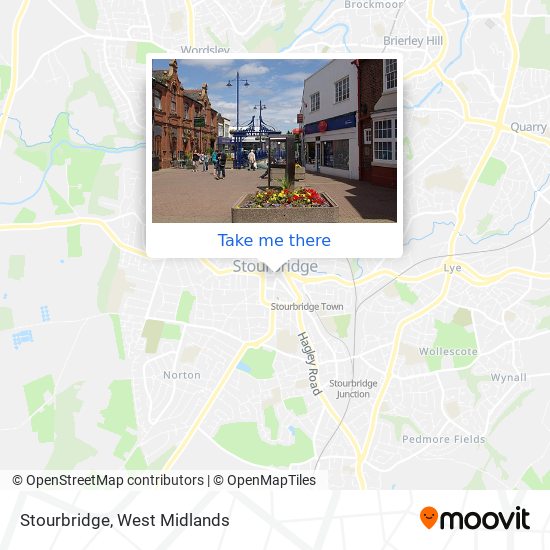 Stourbridge map