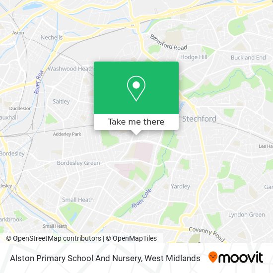 Alston Primary School And Nursery map