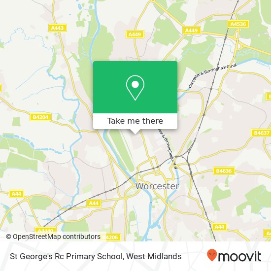 St George's Rc Primary School map