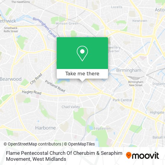 Flame Pentecostal Church Of Cherubim & Seraphim Movement map