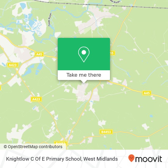 Knightlow C Of E Primary School map