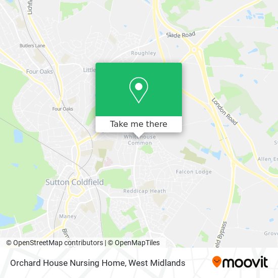 Orchard House Nursing Home map