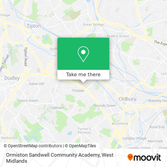 Ormiston Sandwell Community Academy map
