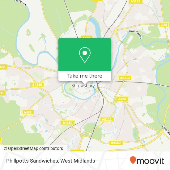 Phillpotts Sandwiches map