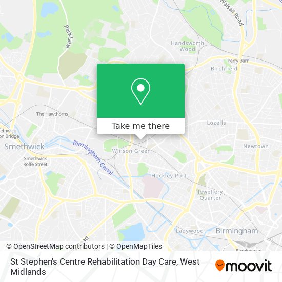 St Stephen's Centre Rehabilitation Day Care map