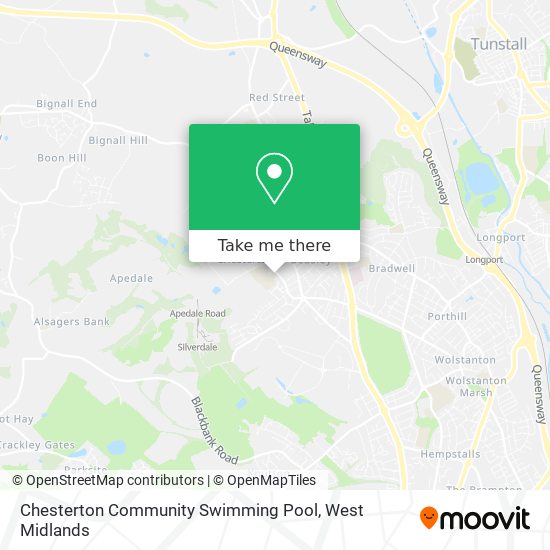 Chesterton Community Swimming Pool map