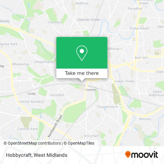 Hobbycraft map