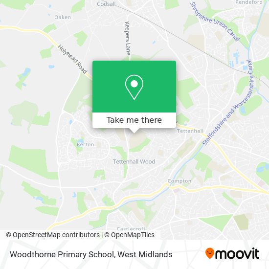 Woodthorne Primary School map