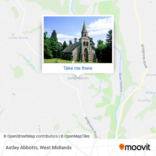 Astley Abbotts map