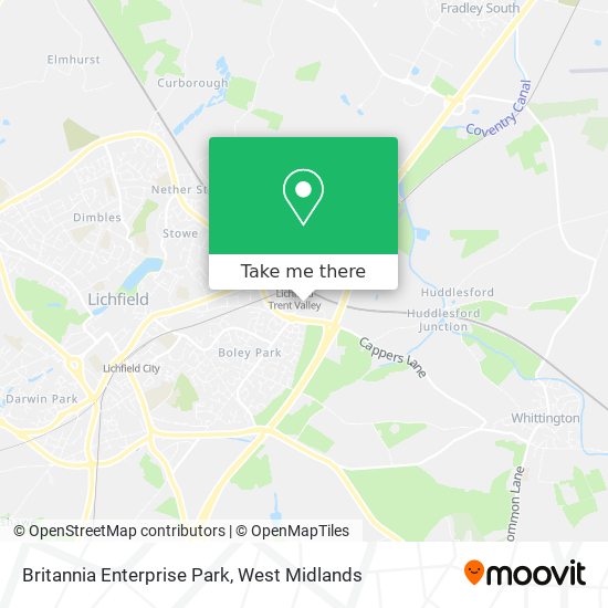 Britannia Enterprise Park map