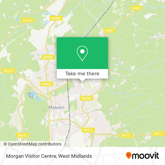 Morgan Visitor Centre map