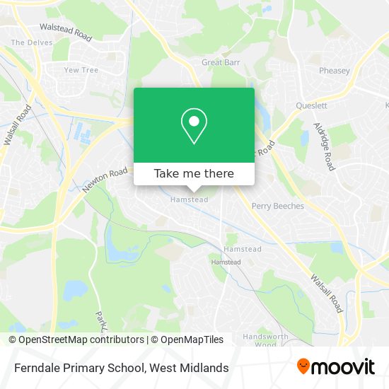 Ferndale Primary School map