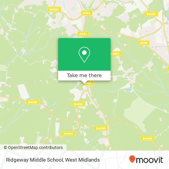 Ridgeway Middle School map