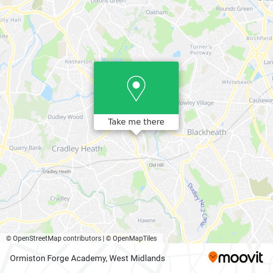 Ormiston Forge Academy map