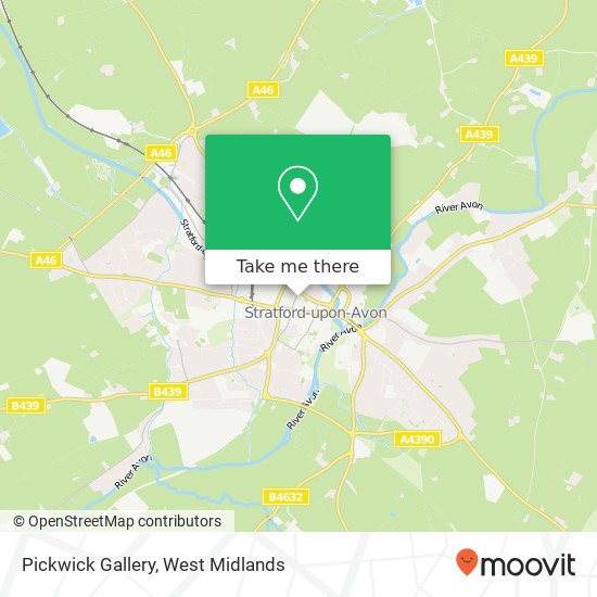 Pickwick Gallery map