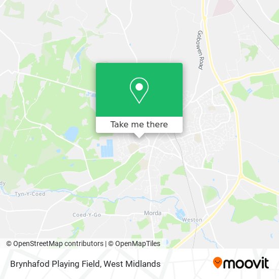 Brynhafod Playing Field map